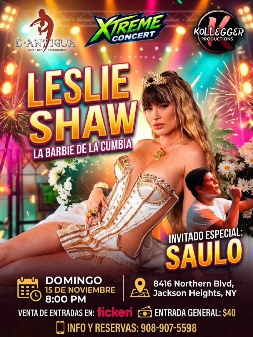 Desde Peru - Leslie Shaw la Barbie de la cumbia